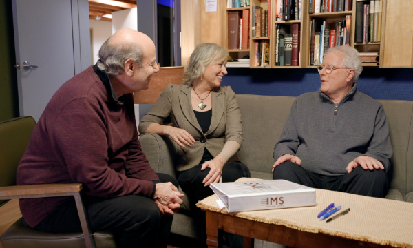 IMS experts Steve Lipman, Karen Kerr and Bob Mulvey sit together having a discussion.