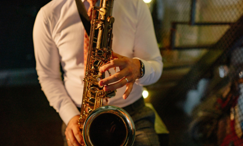 classical performance saxophone solo musician