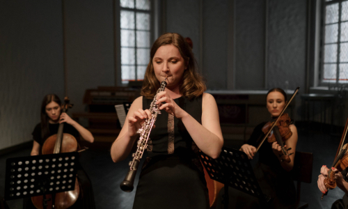 classical performance woodwind ensemble player